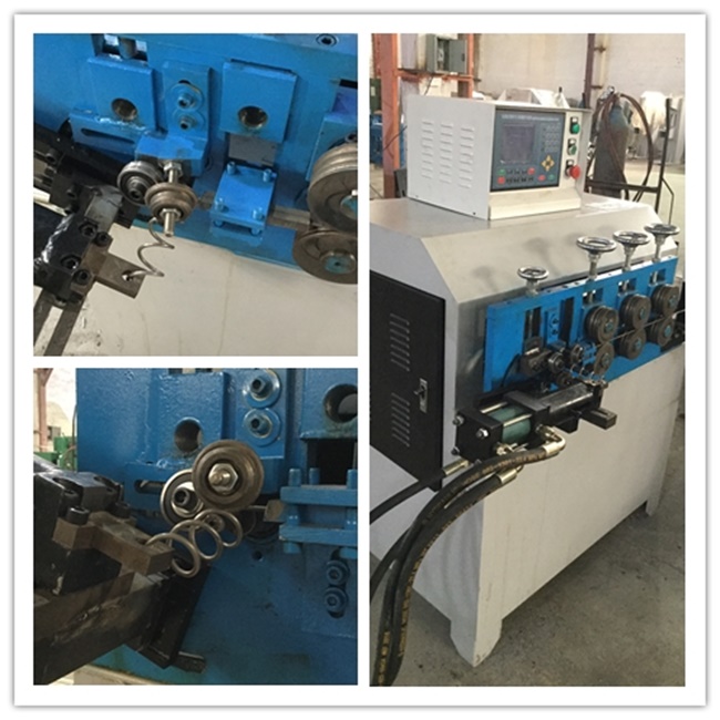 倉儲(chǔ)籠專用彈簧打圈機(jī)-信連成